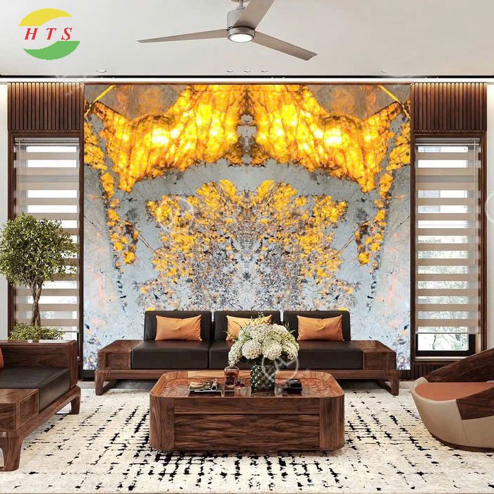 đá xuyên sáng ốp tường